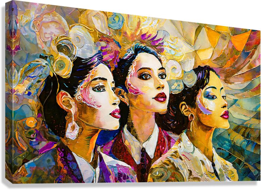 Radiant Splendor - GIA2401-0192-OIL  Canvas Print