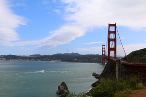 Red Tails Of San Fran Bridge 