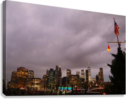 Skyline Color  Canvas Print