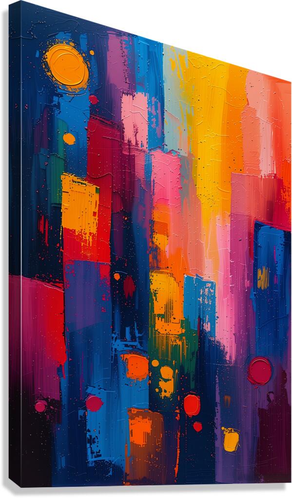 Romantic Night Canvas Print