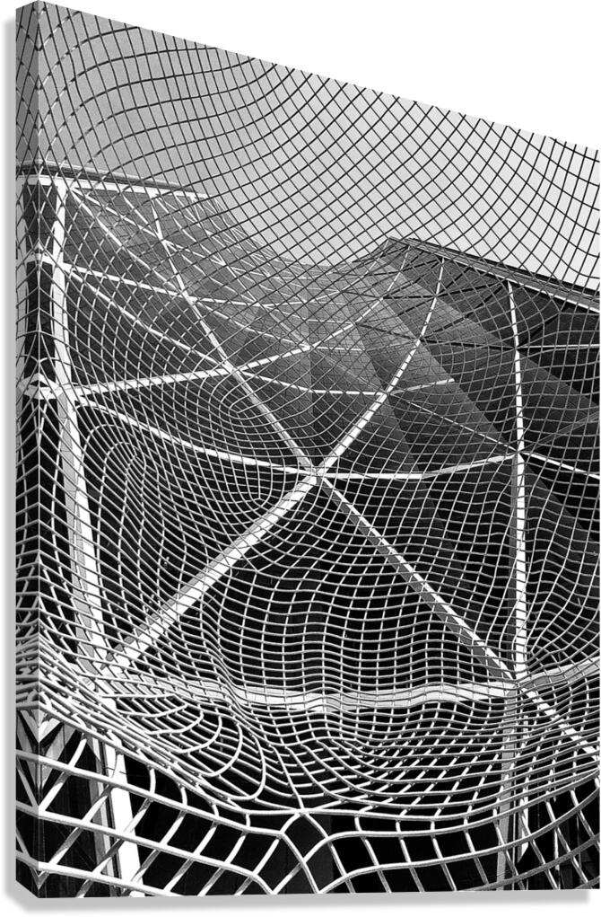 Lines to the Sky Canvas Print