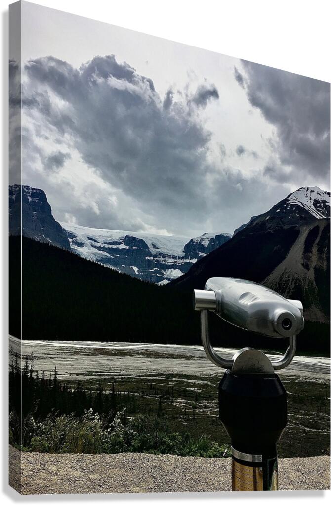 Icefield Observer Canvas Print