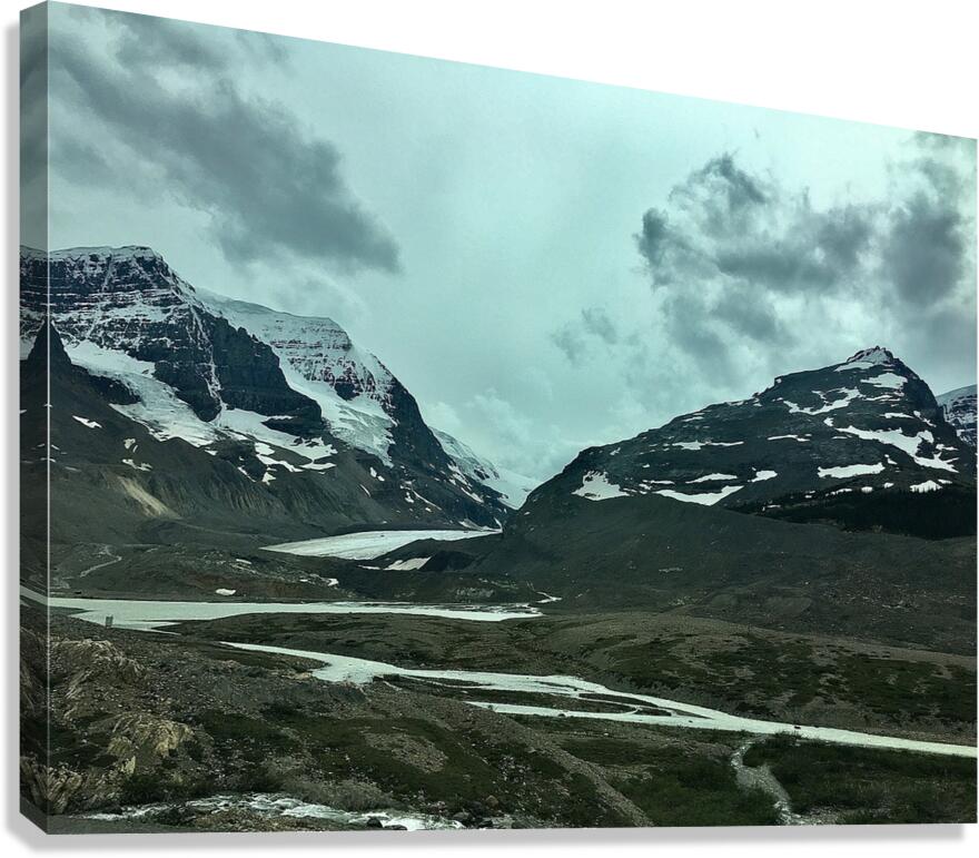 Chilly Blue Canvas Print