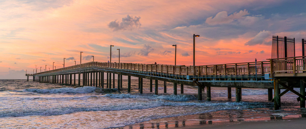 Springmaid Pier Print