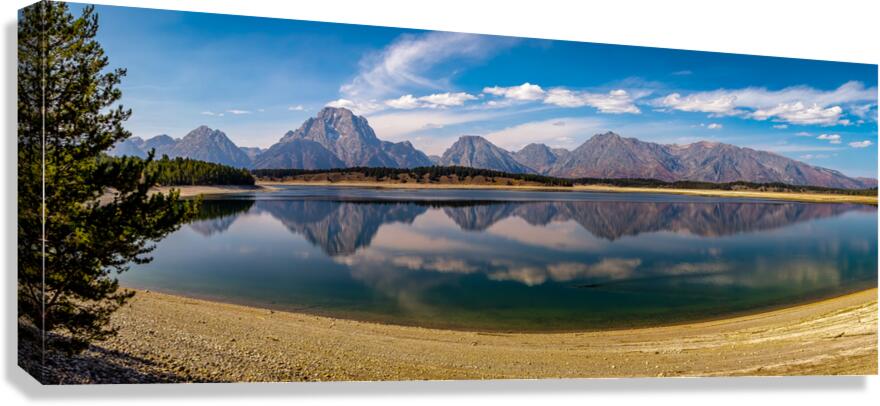Jackson Lake Canvas Print
