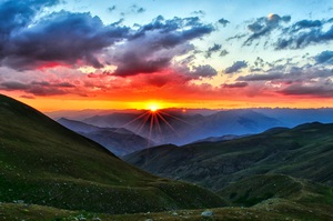 Beautiful nature landscape