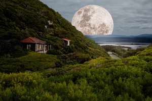 Beautiful nature landscape