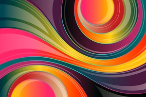 Abstract Colorful art