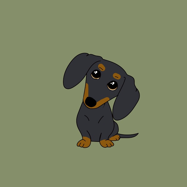 Dog Drawing Print
