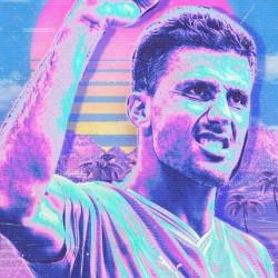 Rodri Retro Poster