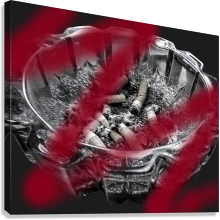 Smoking Ban Canvas Print