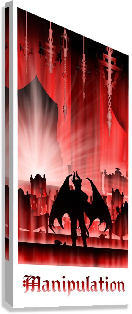 Manipulation Canvas Print