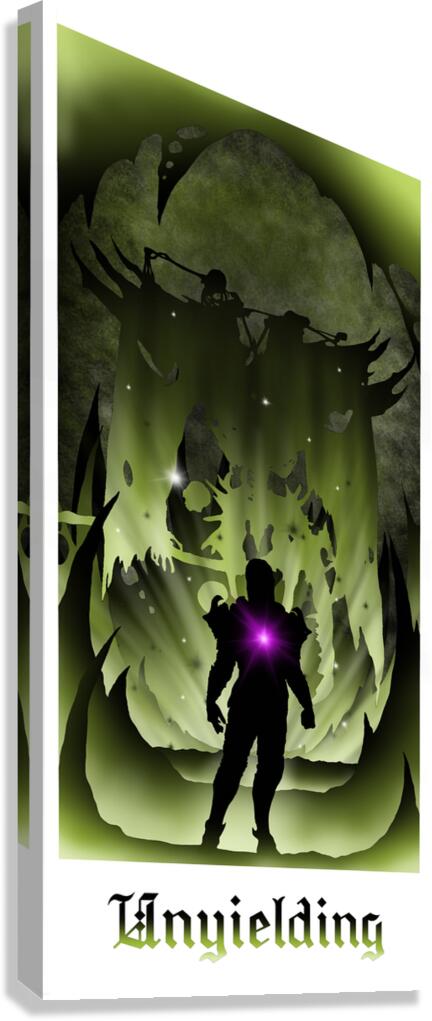 Unyeilding Canvas Print