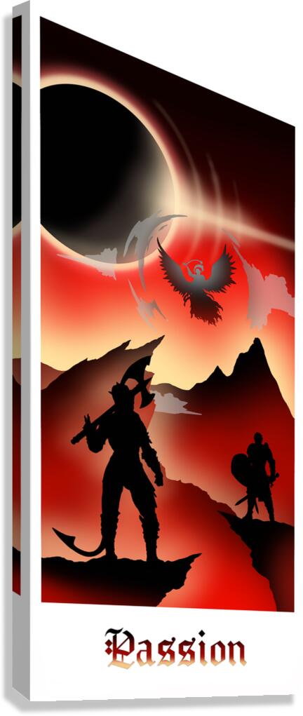 Passion Canvas Print