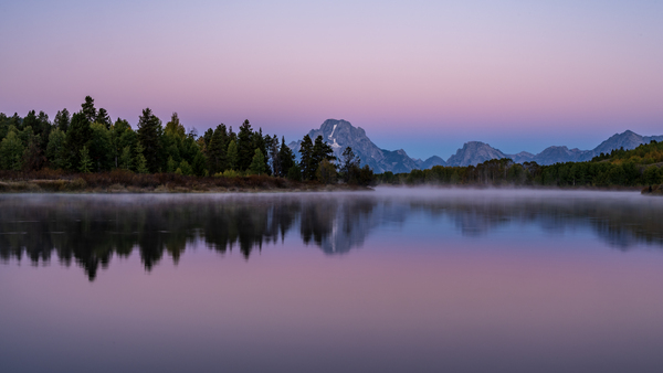 Oxbow Bend Sunrise by Charles Senn