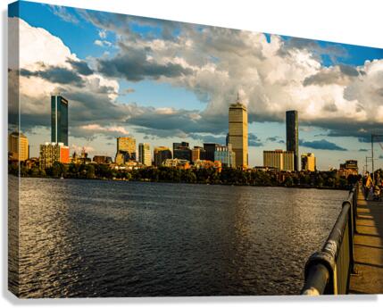 Boston Golden Hour Canvas Print