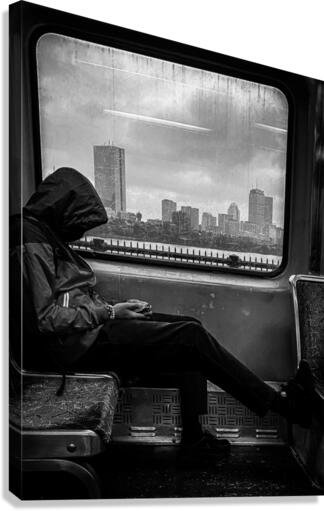 The Commuter Canvas Print