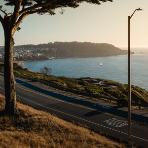 Sunset On San Francisco Coast