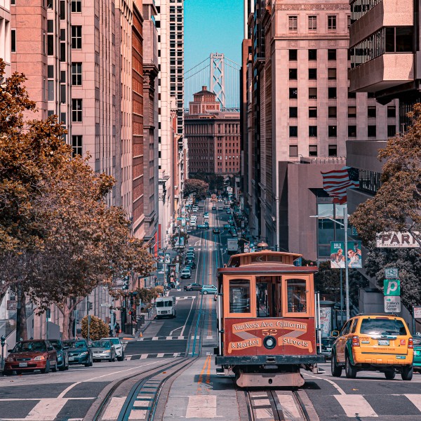 San Francisco City Scene by David Yoon