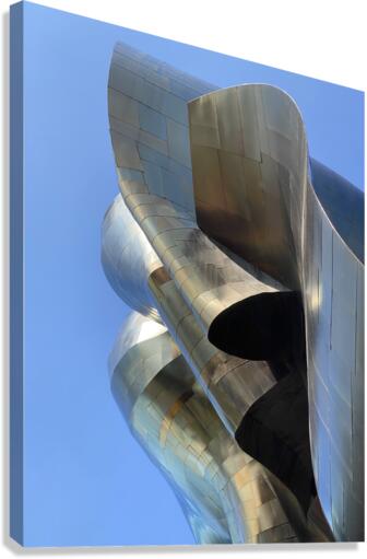 Modern Arts Museum Facade  Canvas Print