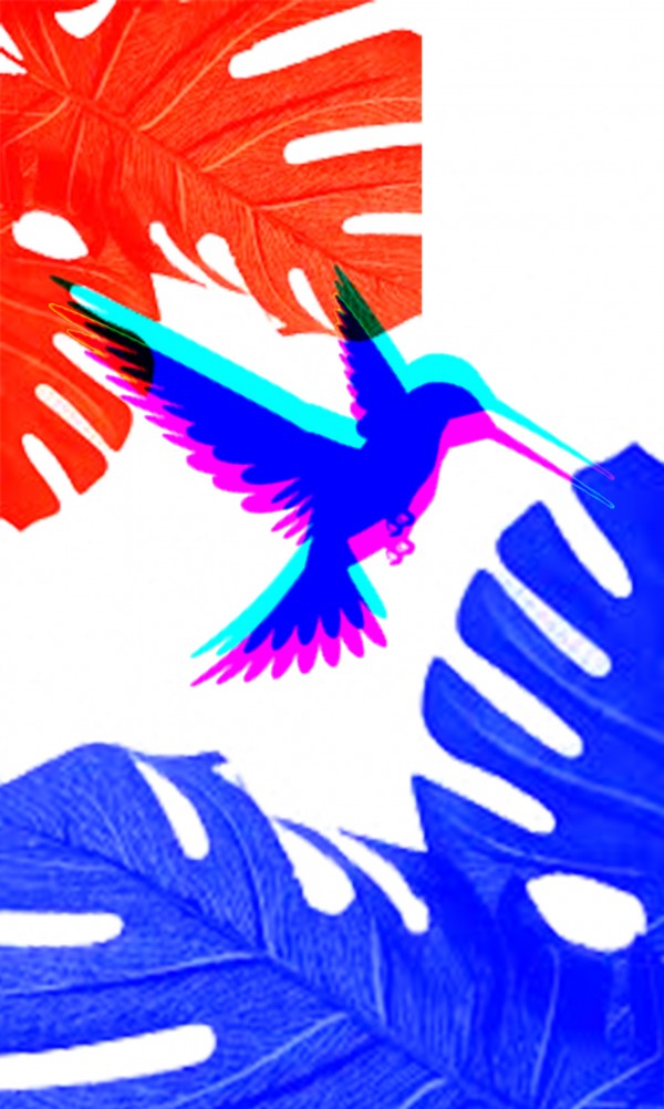 THE GLITCHING BIRD Print