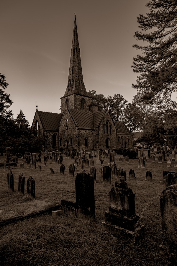 Saint Marys Cemetery Burlington NJ by Kerry Frysinger