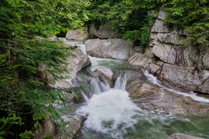 Emerald Waters of Warren Falls Vermont 
