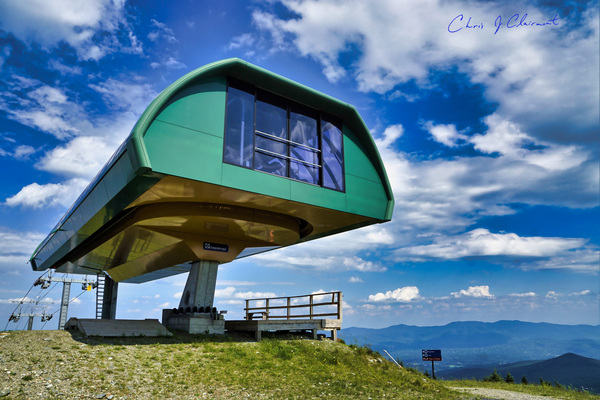 Breeze on Mount Mansfield Vermont  Print