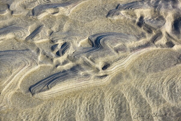 Sand Carved by the Sea  Print