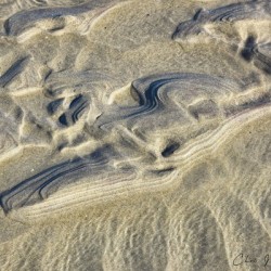 Sand Carved by the Sea 