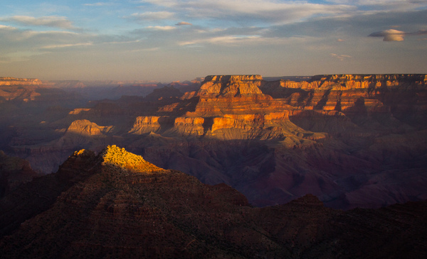 Grand Canyon sun Print