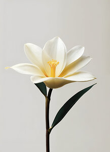 Vanilla Flower Art.