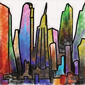 Pastel Skyline