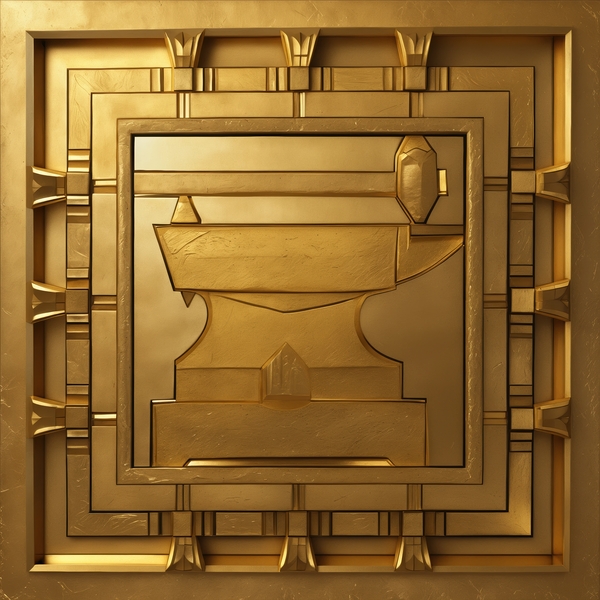 Anvil GOLD Print