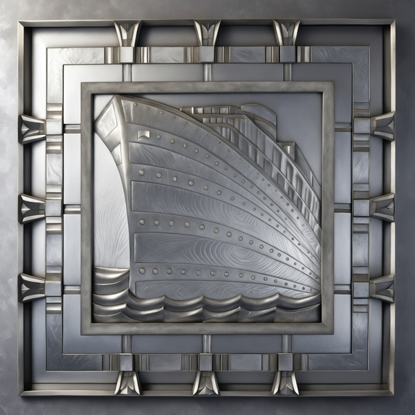 Ship SILVER Print