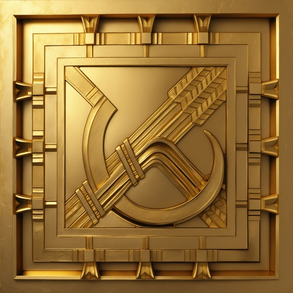 Sickle  Wheat GOLD by Alex Art