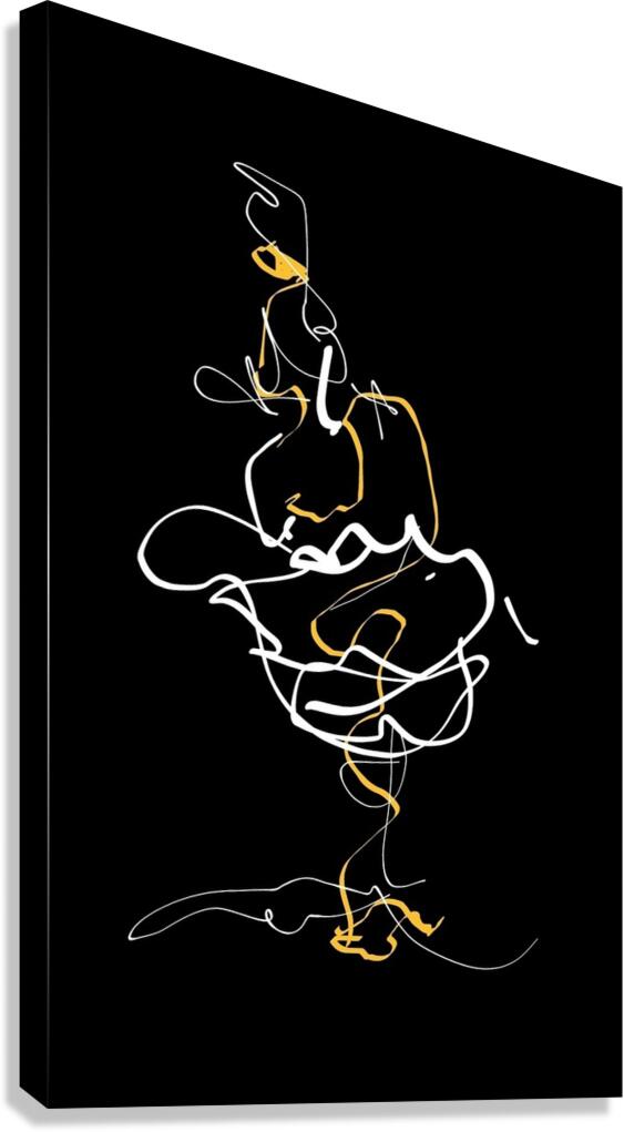 V1021 Canvas Print