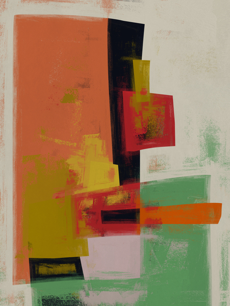 Geometric Construction Print