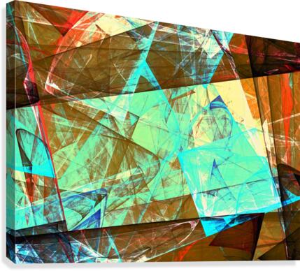 Abstract Composition 457 Canvas Print