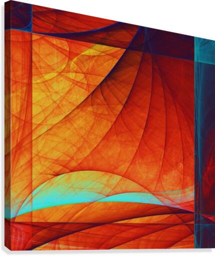 Abstract Composition 120 Canvas Print