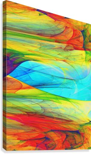 Abstract Composition 123 Canvas Print