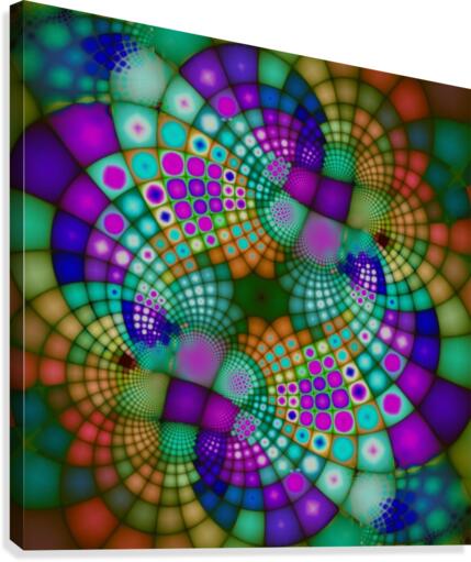 Abstract Composition 150 Canvas Print