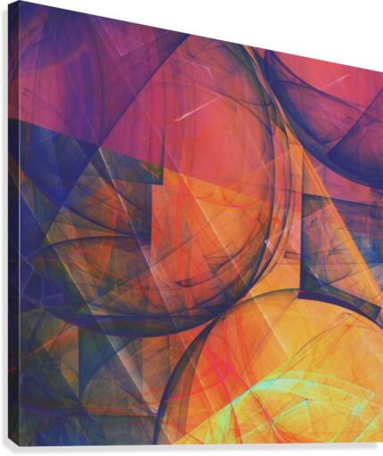 Abstract Composition 335 Canvas Print