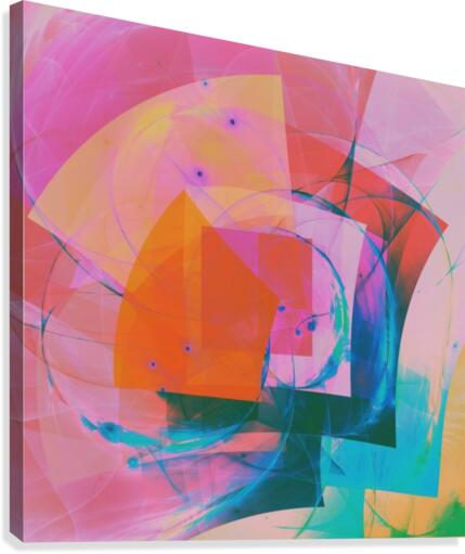 Abstract Composition 341 Canvas Print
