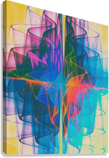 Abstract Composition 371 Canvas Print
