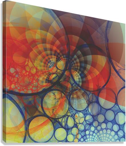 Abstract Composition 383 Canvas Print