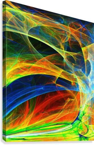 Abstract Composition 395 Canvas Print