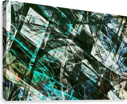 Abstract Composition 418 Canvas Print