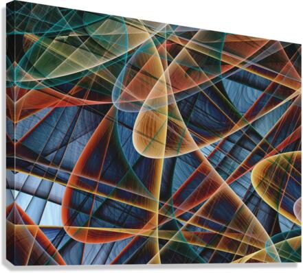 Abstract Composition 422 Canvas Print