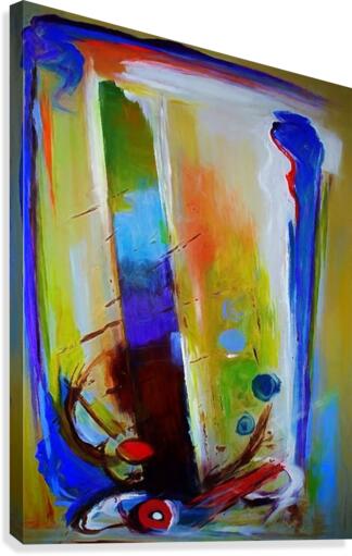 Abstract Composition 44 Canvas Print
